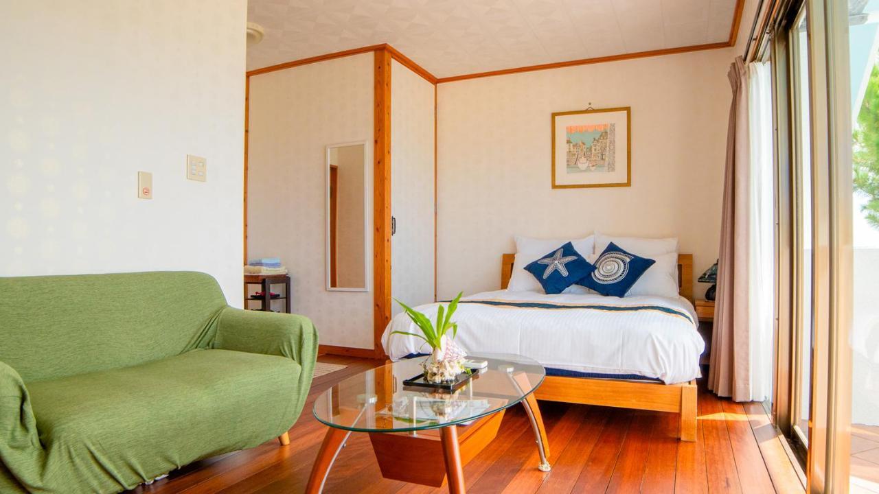 Sunset Beach House Onna Dış mekan fotoğraf